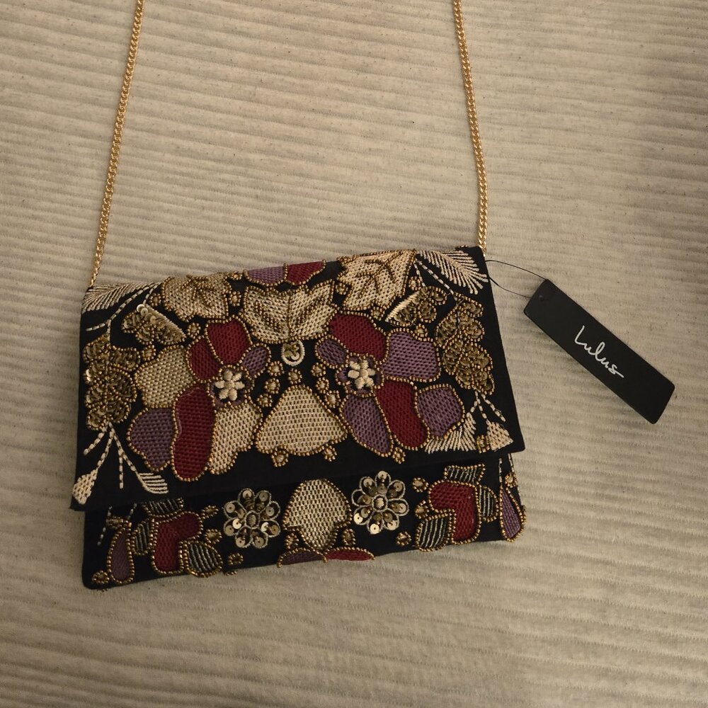 Purse - beaded emroidered